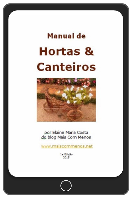ebook Manual de Hortas & Canteiros – 1a edição