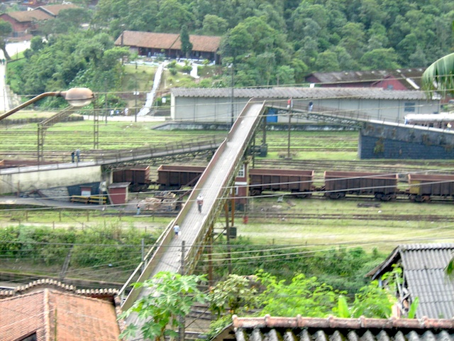 Vista da ferrovia